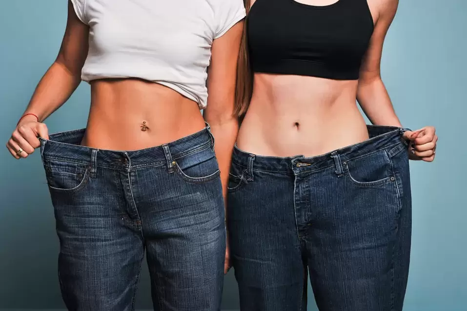 Những cô gái mảnh mai đã giảm cân với chế độ dinh dưỡng hợp lý