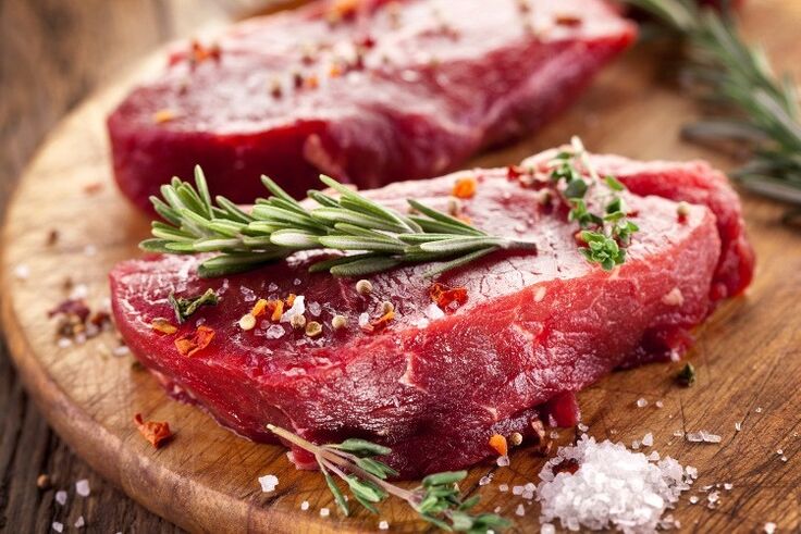 bít tết thịt cho chế độ ăn ketogenic